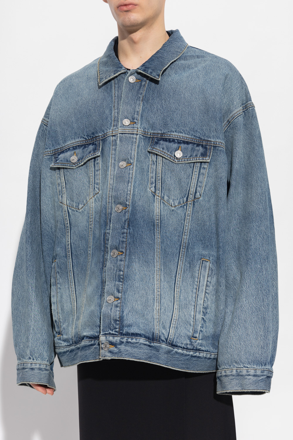 Monki blue jacket best sale